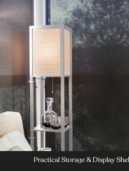 Maxwell LED Shelf Floor Lamp