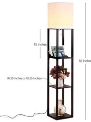 Maxwell USB LED Shelf Floor Lamp