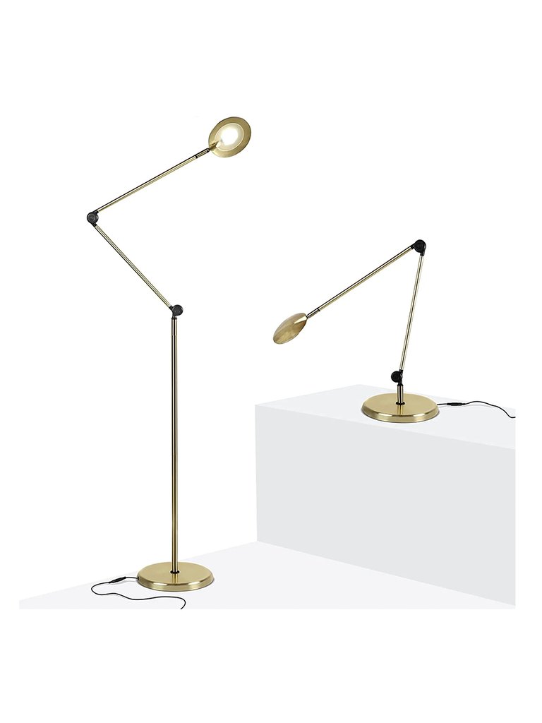 Sage 2-in-1 LED Reading Lamp - Gold
