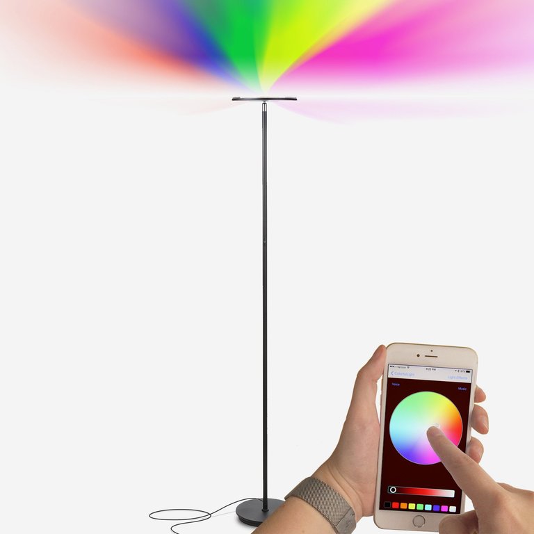 Sky Color Changing Torchiere LED Floor Lamp