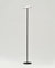 Sky LED Torchiere Floor Lamp - Gunmetal Black