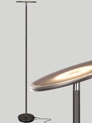 Sky LED Torchiere Floor Lamp - Bronze