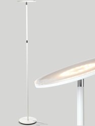 Sky LED Torchiere Floor Lamp - White