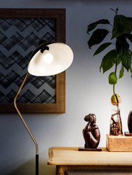 Swoop LED Floor Lamp with Adjustable Downlight Lamp Head