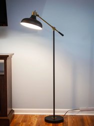 Wyatt LED Adjustable Downlight Floor Lamp