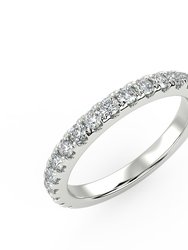 River of Light Band In White Gold (1.05 Ct. Tw.)
