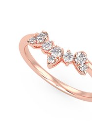 Supernova Band In Rose Gold (0.15 Ct. Tw.)