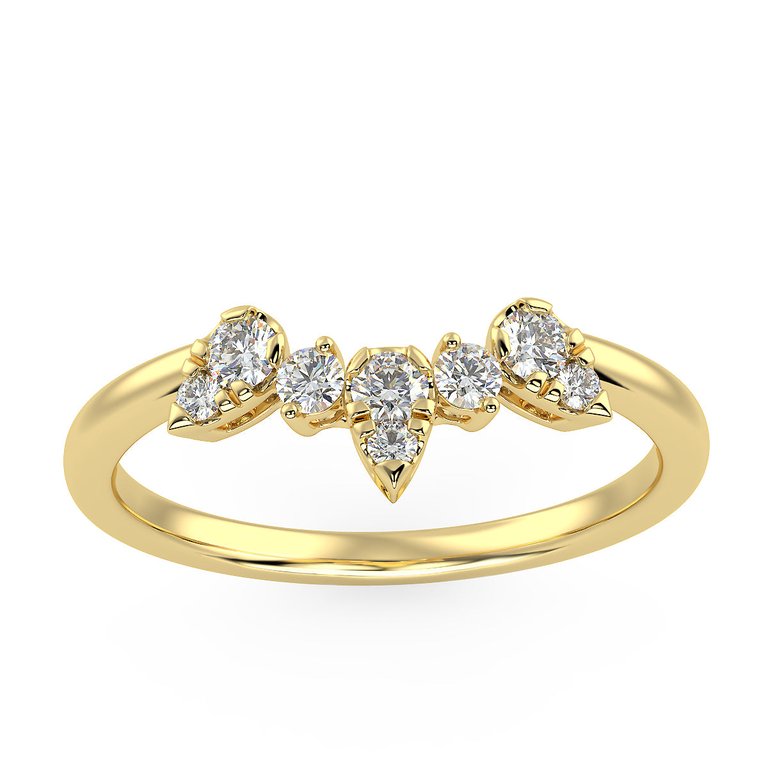 Supernova Band In Yellow Gold (0.15 Ct. Tw.) - Yellow Gold