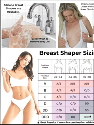 Breast Shapers™ Clear A/B and C/D