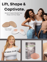 Breast Shapers™ Clear A/B and C/D