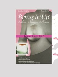 Bring It Up Clear/Transparent Large Breast Lift Tape Bra DD/Up