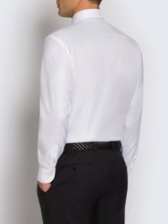 Essential White Ventiquattro Cotton Formal Shirt