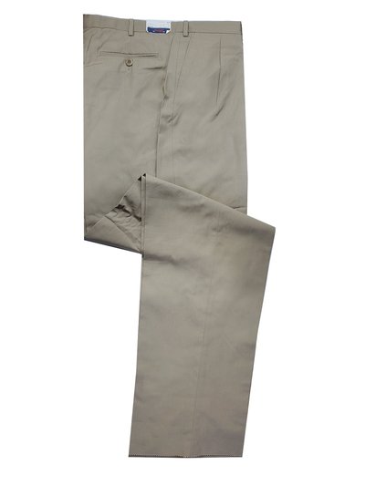 Brioni Men's Cannes Khaki Lightweight Cotton Pants product