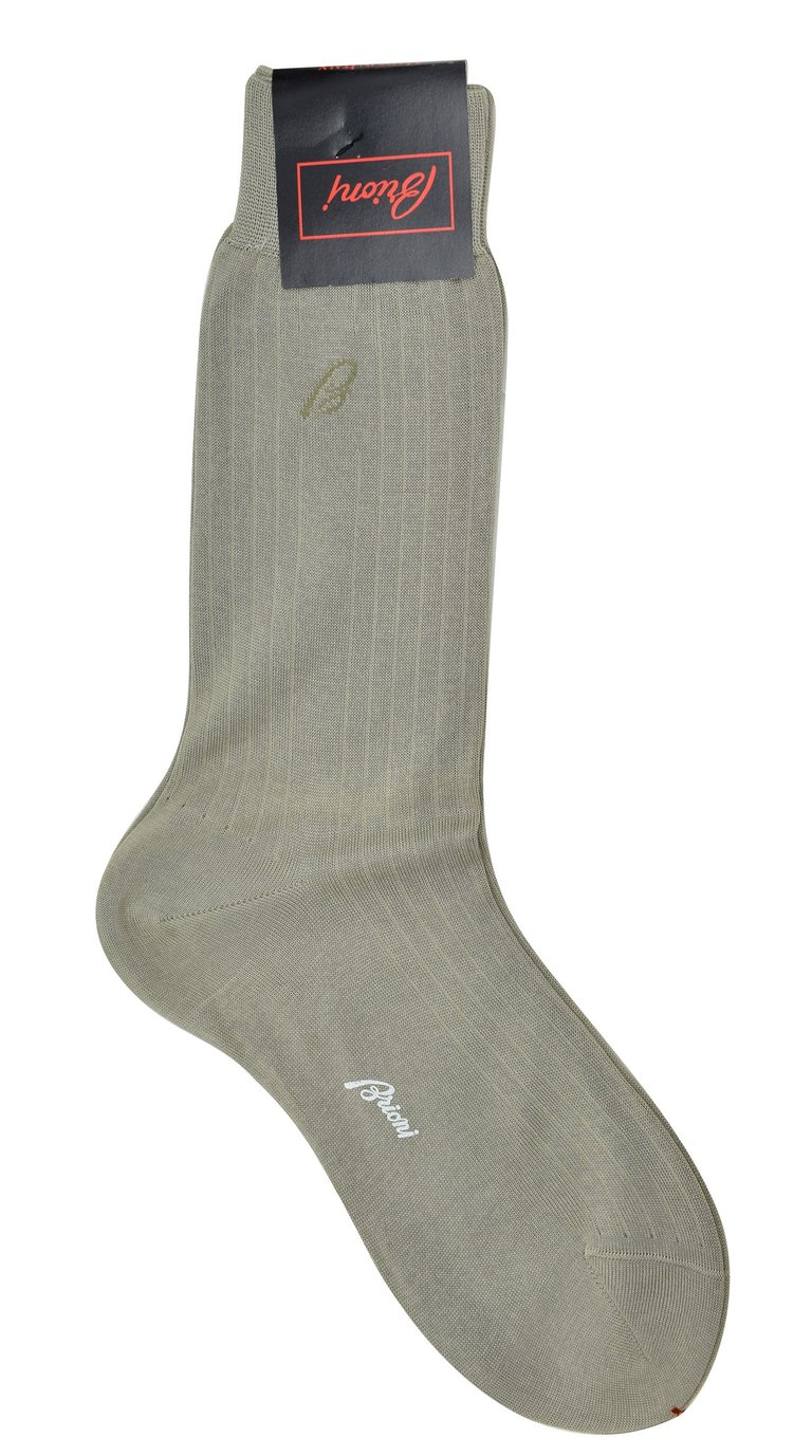 Men's Oatmeal Socks - Beige