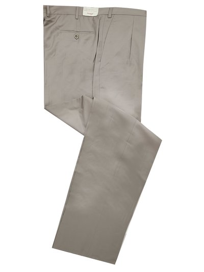 Brioni Men's Taupe Khaki Cannes All Season Wool Pants product