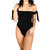 Brisea Swim Kenzie One Piece Swimsuit In Black