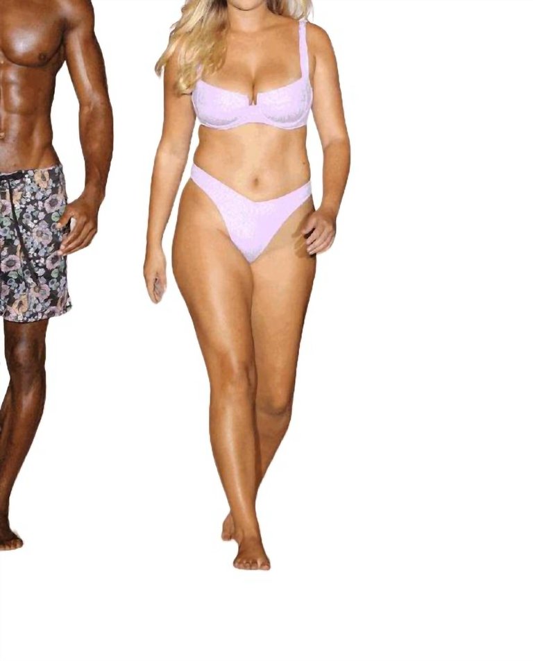 Brittany Bikini Bottom In Lilac