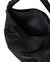 Black Calf Hair Leather Top Handle Grab Shoulder Bag 