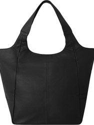 Black Large Pocket Tote Shoulder Bag | Bxarx