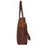 Chocolate And Tan Two Tone Premium Leather Tote Shopper bag