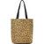 Leopard Print Bow Calf Hair Leather Tote Bag | Byydn