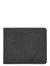 Men's Black Leather Wallet - Black