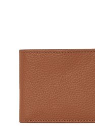 Men's Camel Leather Wallet - Camel