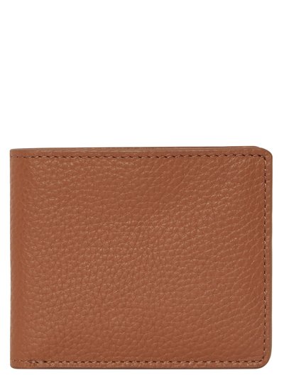 Brix + Bailey Men's Camel Leather Wallet product