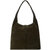 Olive Soft Suede Hobo Shoulder Bag