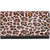 Pink Animal Print Leather Multi Section Purse