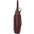 Plum Premium Leather Convertible Shoulder Tote Backpack
