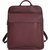 Plum Premium Unisex Leather Flap Pocket Backpack