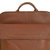 Tan Premium Leather Flap Pocket Backpack