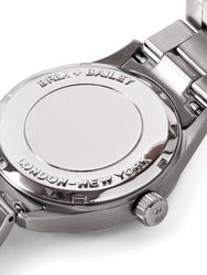 The Brix + Bailey Black Barker Men's Minimal Watch Form 2