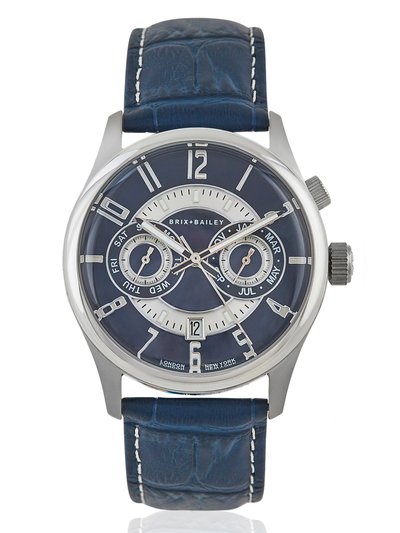 Brix + Bailey The Brix + Bailey Heyes Navy Blue Men's Chronograph Automatic Watch Form 3 product
