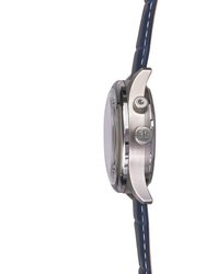 The Brix + Bailey Heyes Navy Blue Men's Chronograph Automatic Watch Form 3