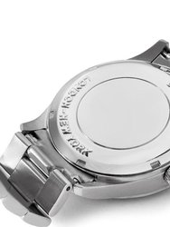The Brix + Bailey Men's Black Chronograph Price Wrist Watch Form 2