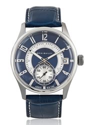 The Brix + Bailey Men's Navy Price Chronograph Watch Form 3 - navy blue
