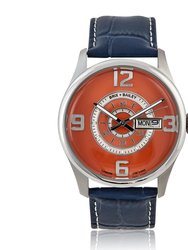 The Brix + Bailey Orange Simmonds Men's Unisex Women's Wrist Watch Form 5