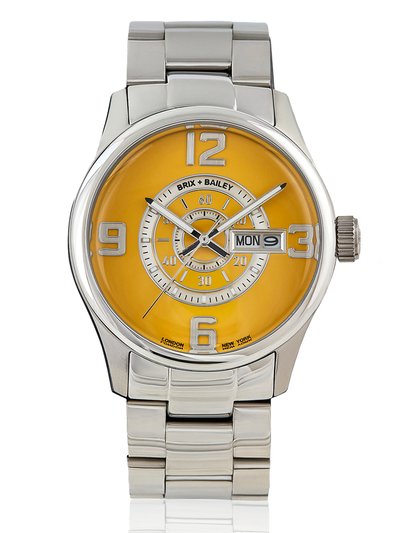 Brix + Bailey The Brix + Bailey Orange Simmonds Men's Unisex Wrist Watch Form 9 product