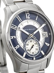 The Brix + Bailey Price Navy Blue Men's Chronograph Unisex Wrist Watch Form 4