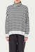 Sage Funnel Neck Sweater - Silver Haze/Coal