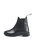 Brogini Unisex Childrens Leather Pavia Piccino Jodhpur Paddock Boots (Black) - Black