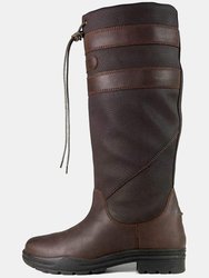Unisex Adult Longridge Leather Long Boots (Brown)