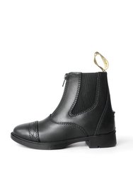 Unisex Childrens Tivoli Piccino Zipped Boots (Black) - Black