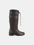Womens/Ladies Longridge Nubuck Calf Boots (Brown) - Brown