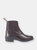 Womens/Ladies Tivoli Zipped Boots (Brown)