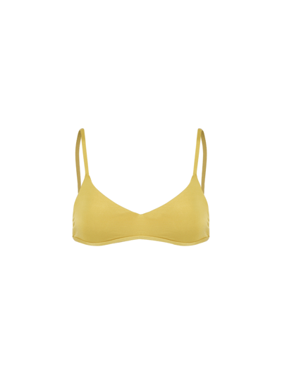 Bromelia Swimwear Bahia String Top - Metallic Gold product