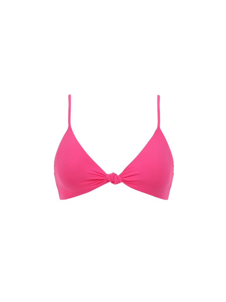 Bonito Twist Triangle Top - Pitaya