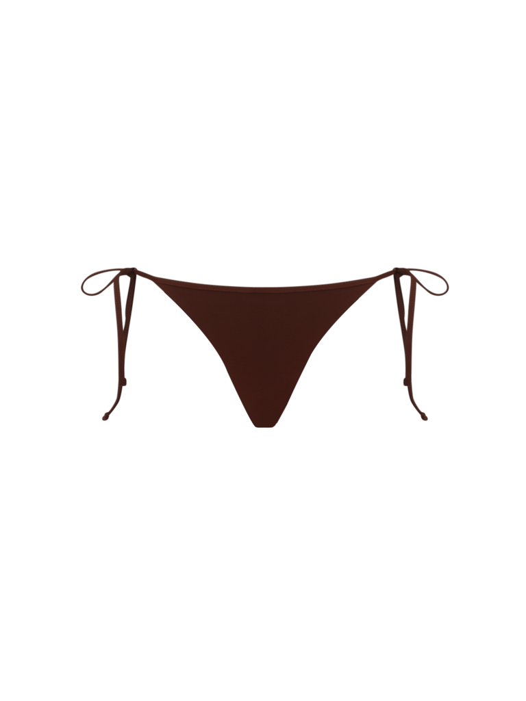 Gabriela Bikini Bottoms - Chocolate Brown